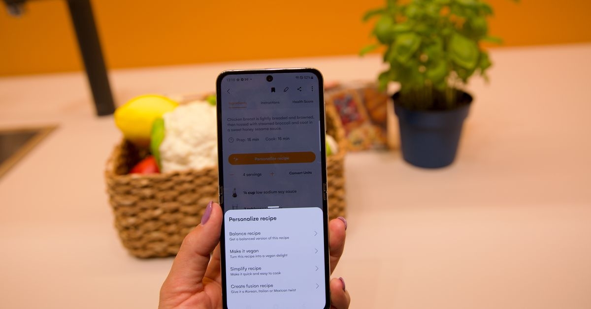 'Samsung Food': Inteligencia artificial en tu cocina