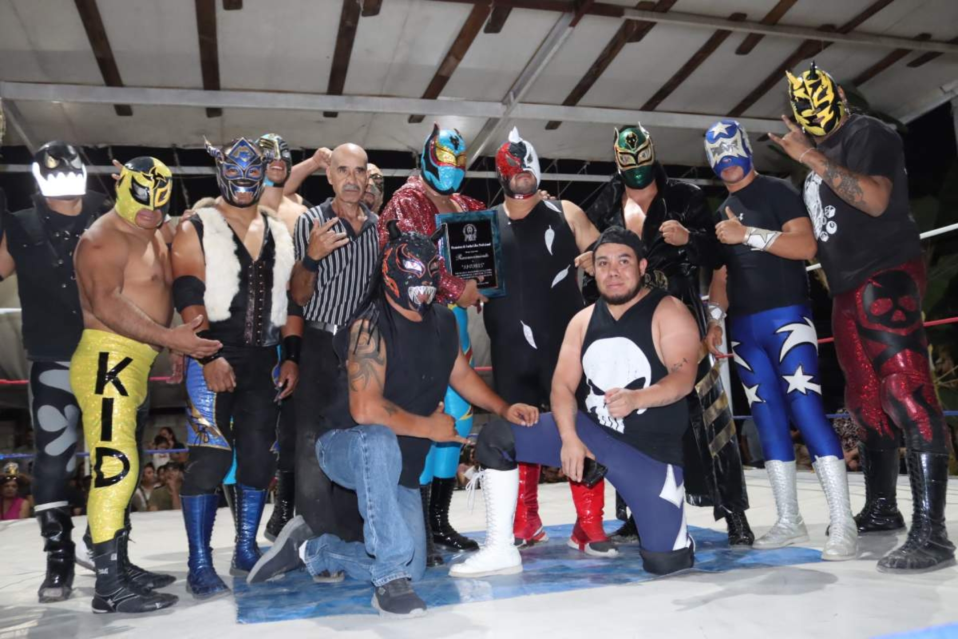 Hoy, gran función de lucha libre