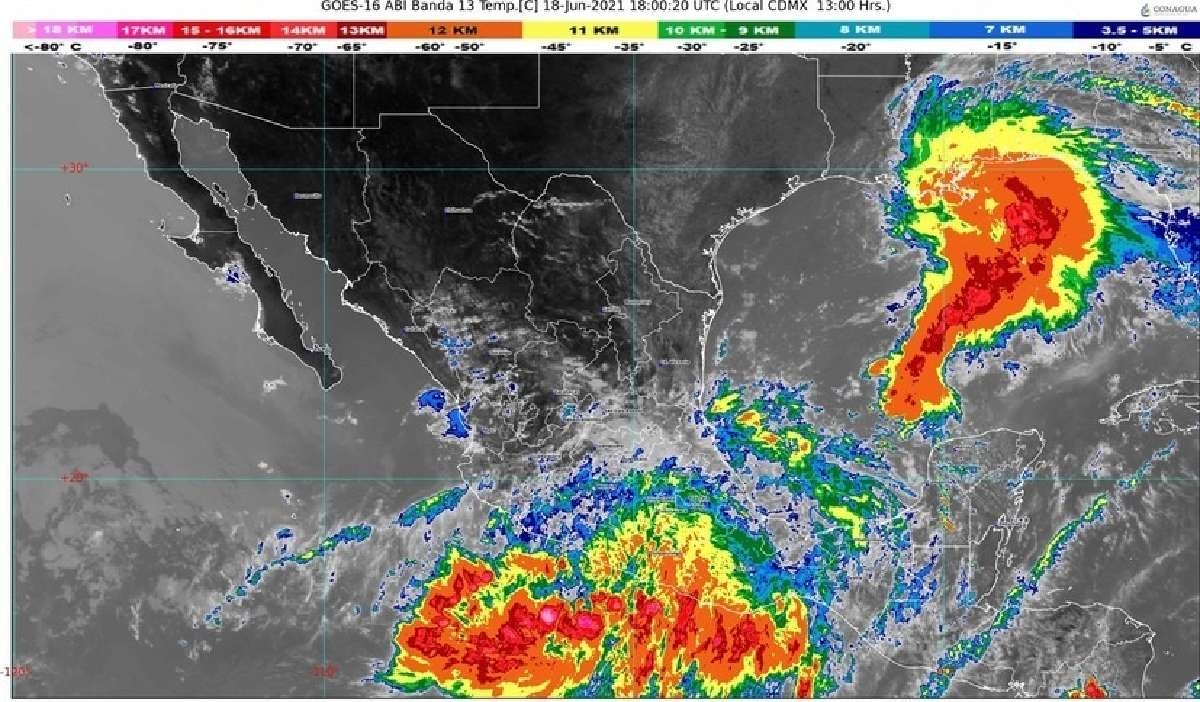 Se espera tiempo mayormente inestable para el fin de semana