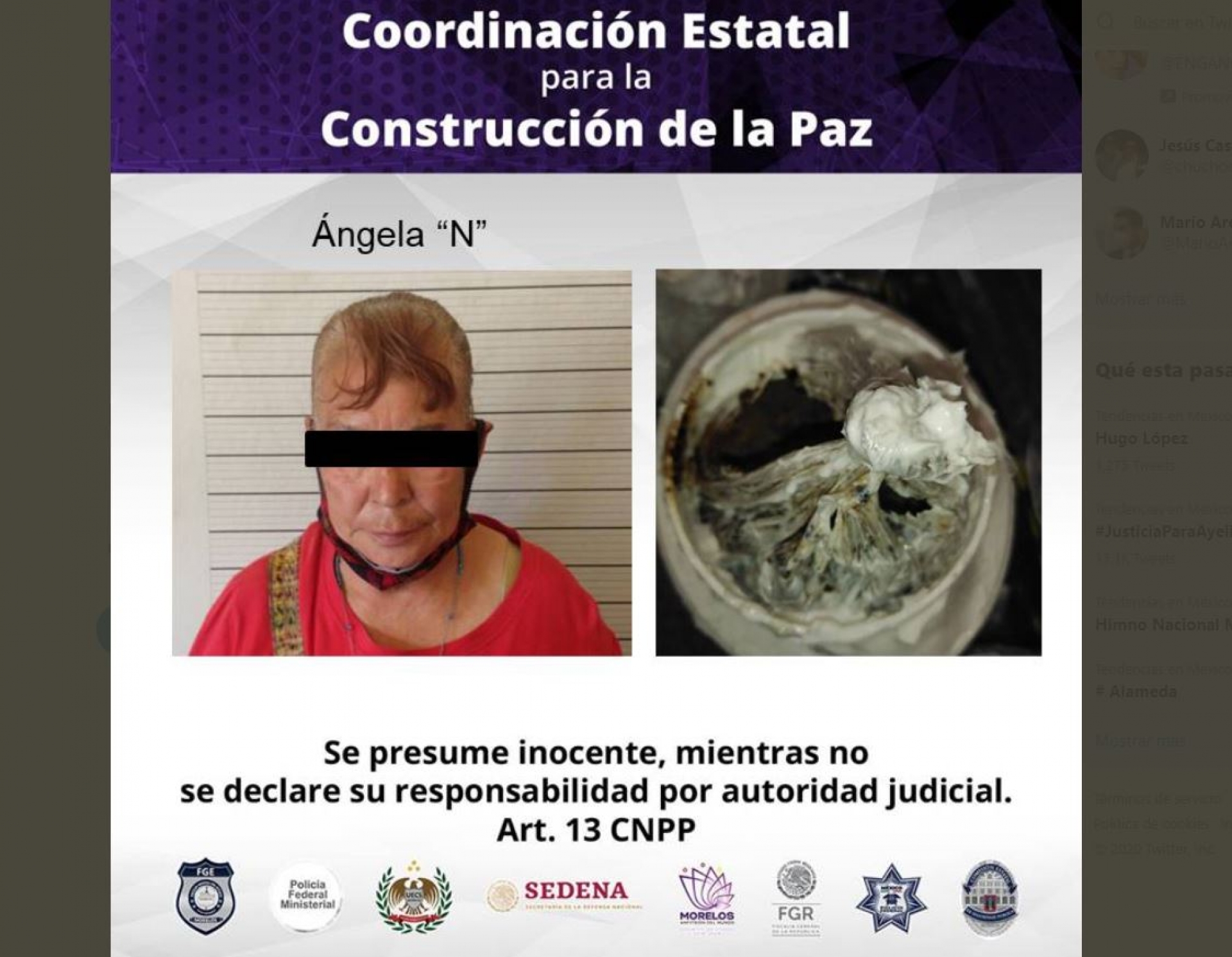 Dos mujeres intentaron meter droga al Cereso “Morelos”