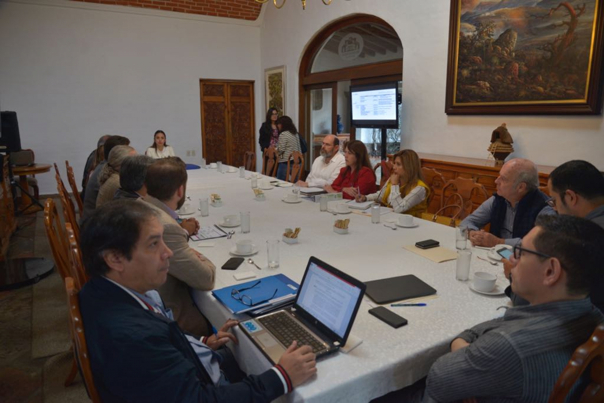 Efectúan reunión de enlaces para entrega recepción