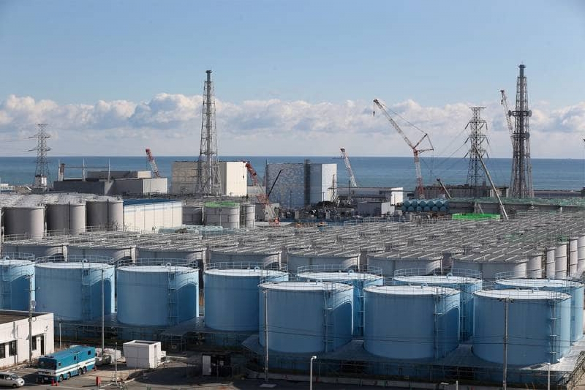 Japón se queda sin espacio para almacenar agua radioactiva