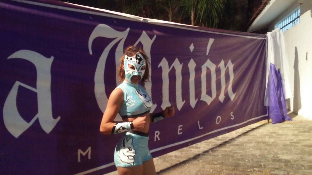 Función espectacular de lucha libre en La Unión de Morelos