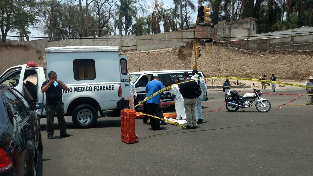 Murió al ser atropellada por un autobús