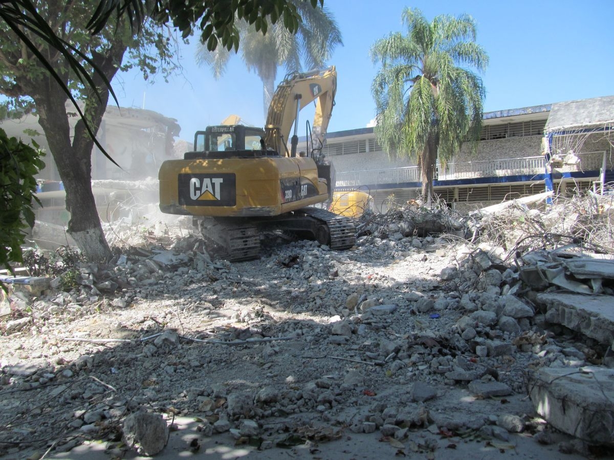 Se inicia demolición de Secundaria “Benito Juárez” de Jojutla