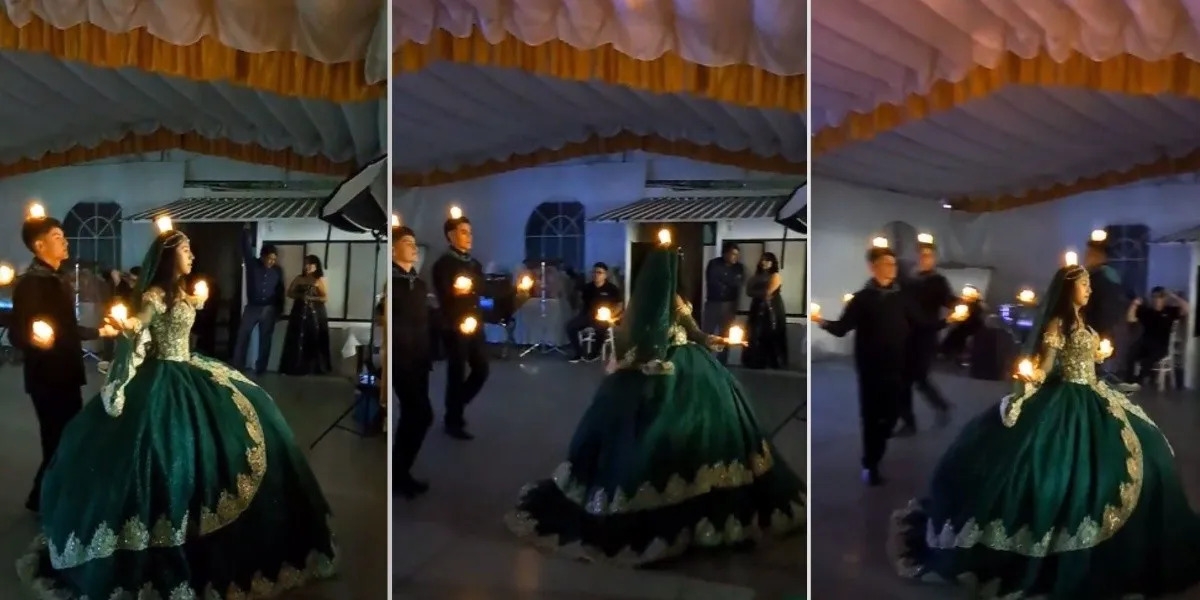 Quinceañera revive tradiciones con 'La Bruja' de Veracruz