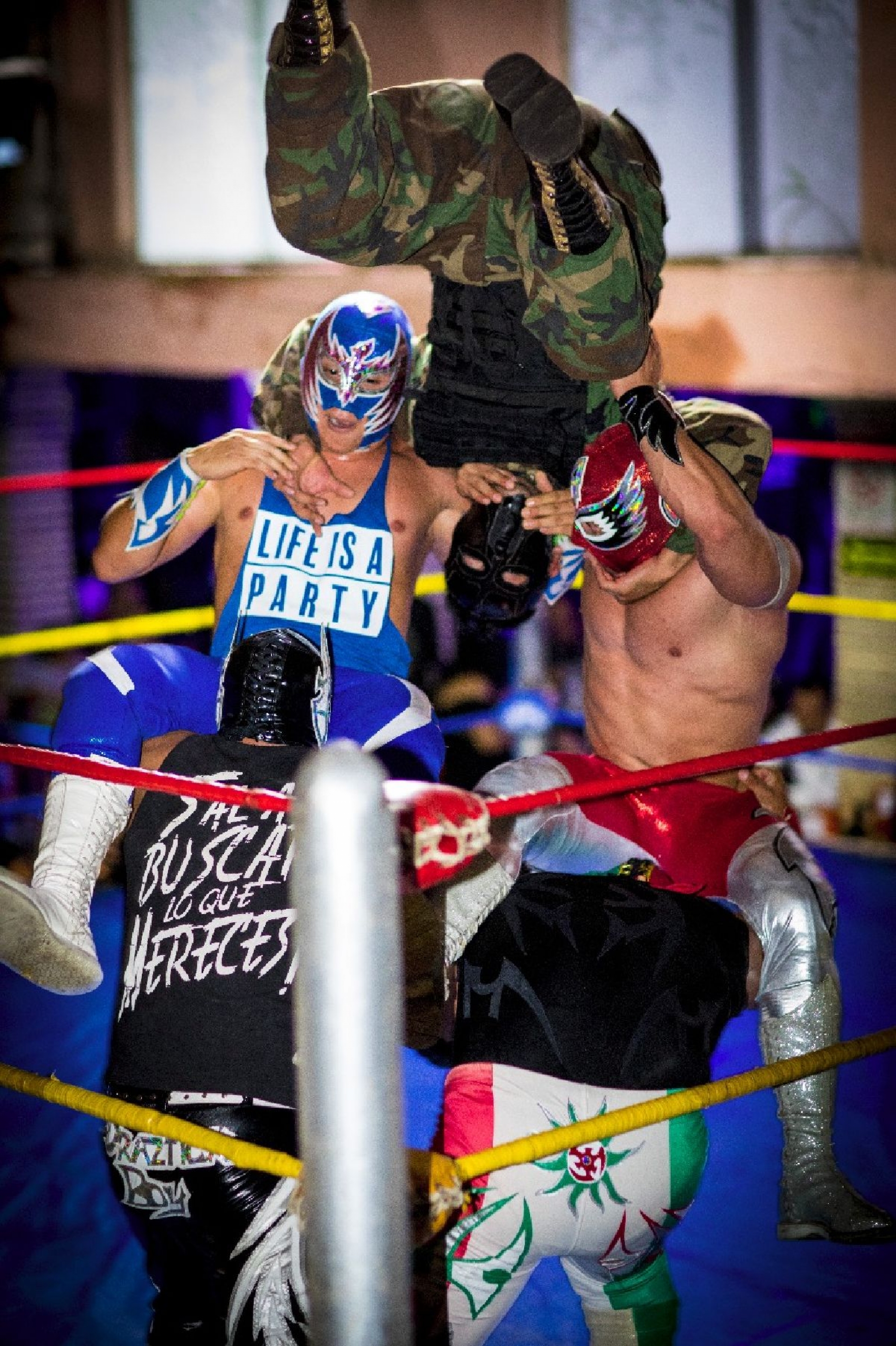 Luchadores de ANLL enfrentarán en lucha extrema a elementos DTU