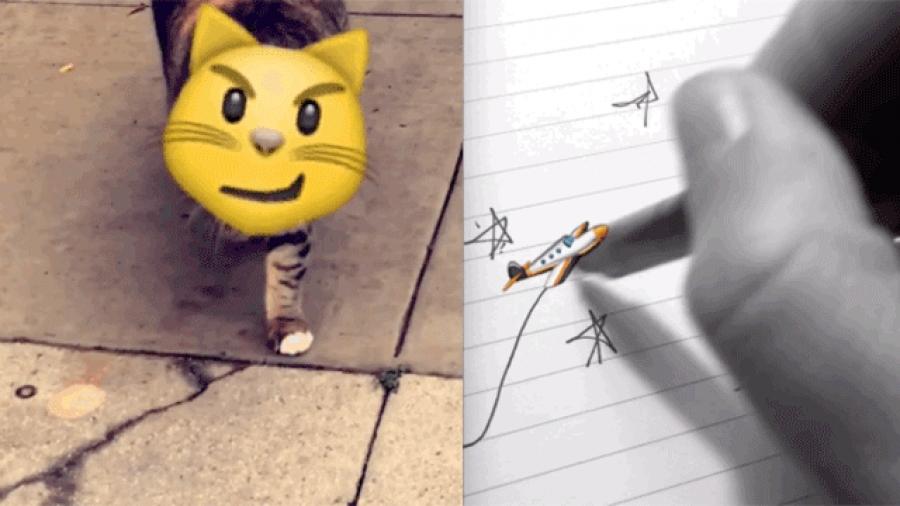 Ahora puedes decorar tus videos en Snapchat con emojis en movimiento