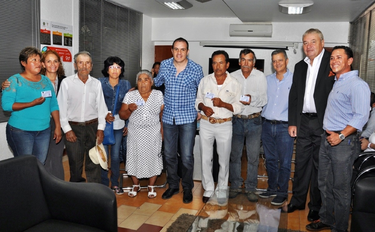 Pone en marcha Cuauhtémoc Blanco actualización de padrón de productores de Cuernavaca