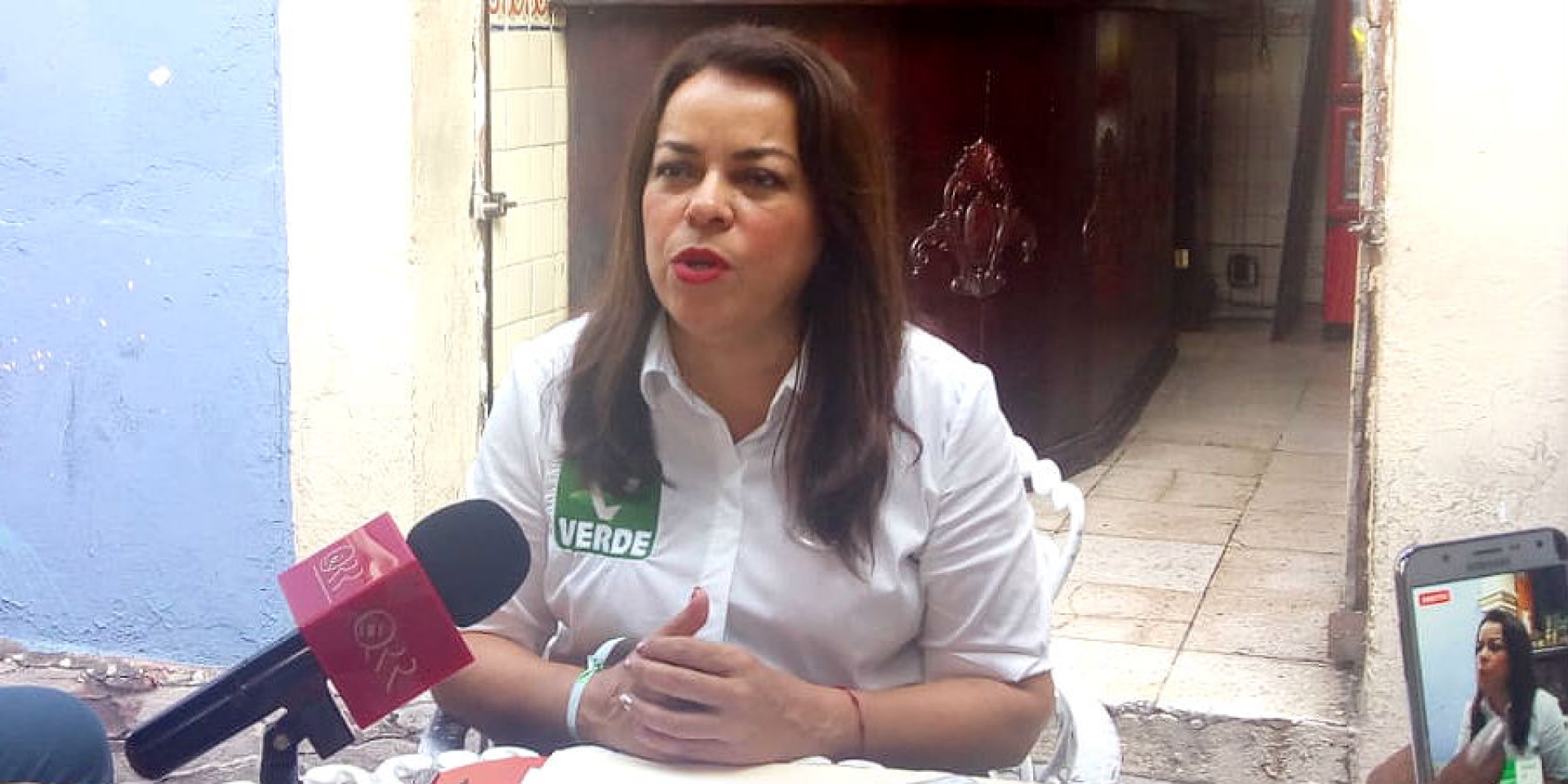 Da a conocer candidata a gobernadora por el PVEM propuestas para apoyar a periodistas