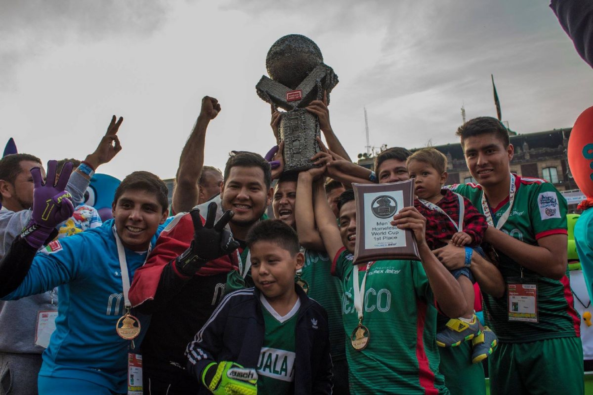 Morelenses se coronan en el Homeless World Cup