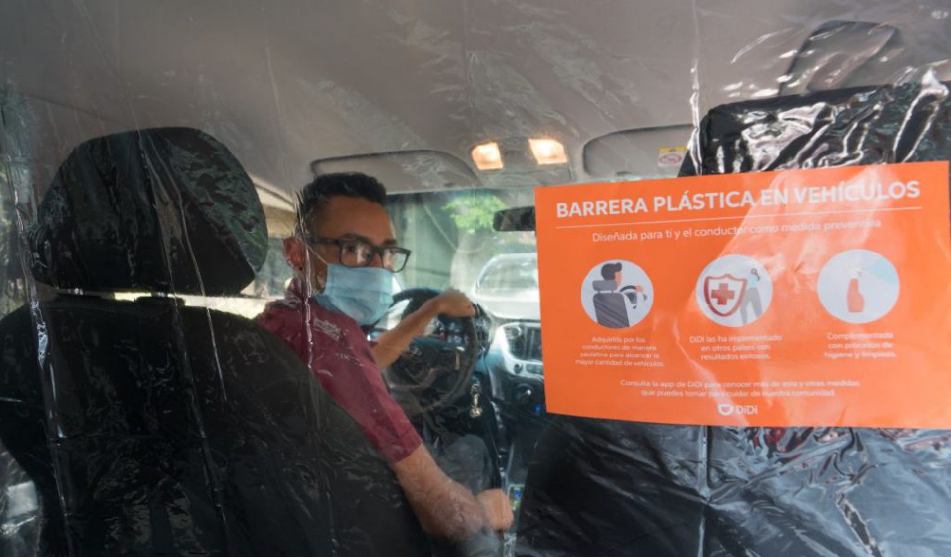 DiDi podrá cancelar tu viaje si el conductor o tú no usan cubrebocas