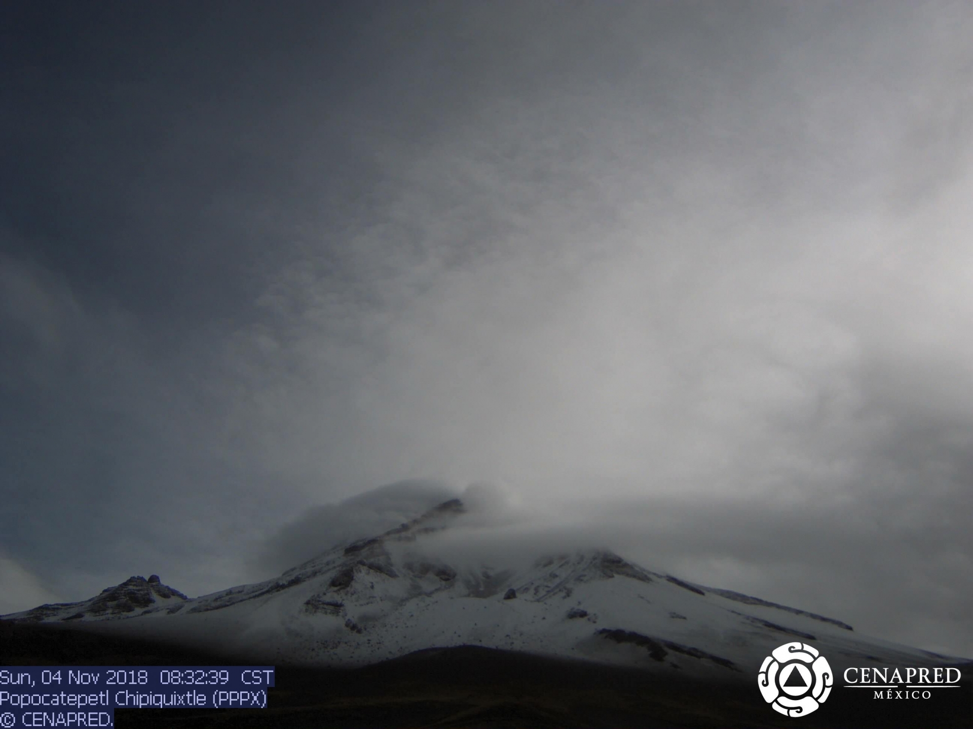 Presenta 147 exhalaciones el Popocatépetl