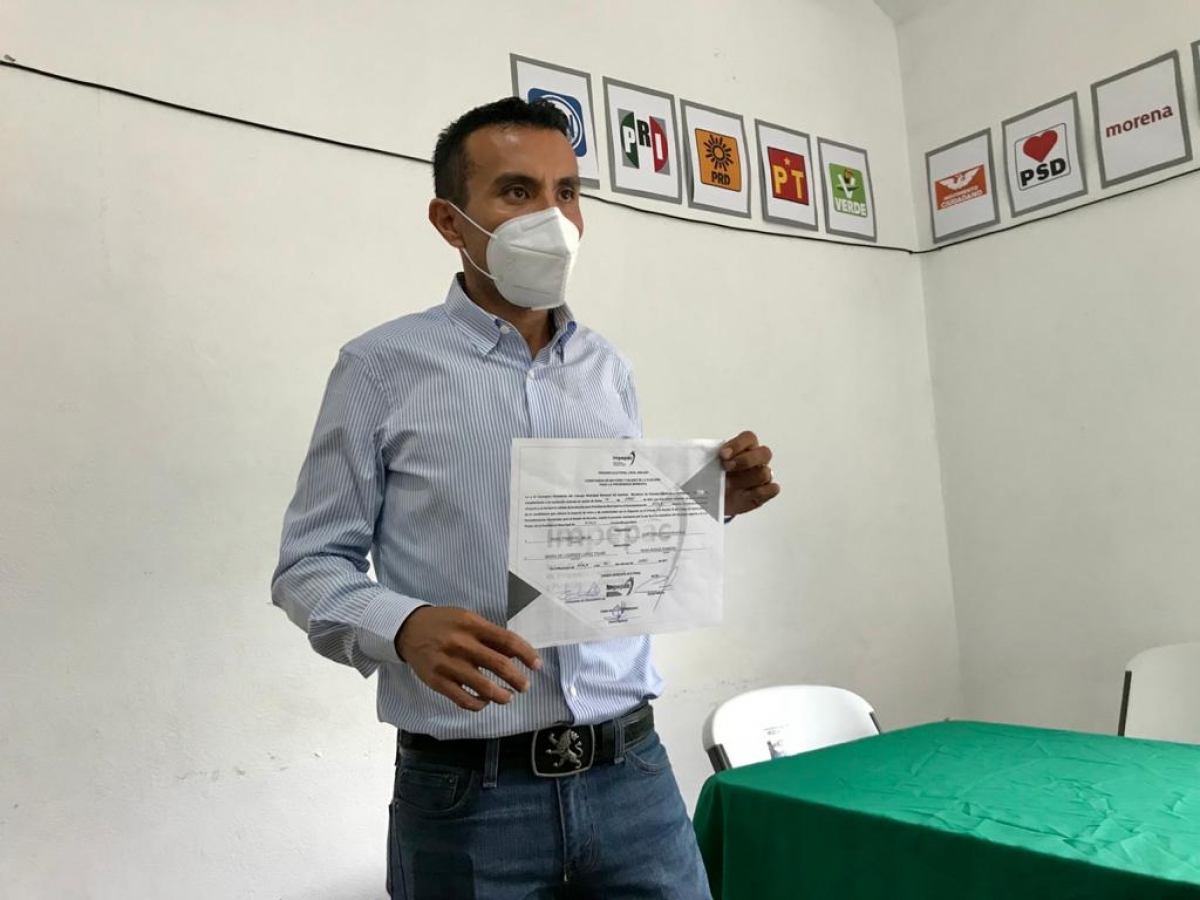 Isaac Pimentel es declarado alcalde electo de Ayala