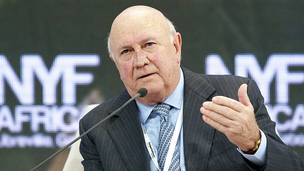 Muere en Sudáfrica Frederik de Klerk, último presidente blanco