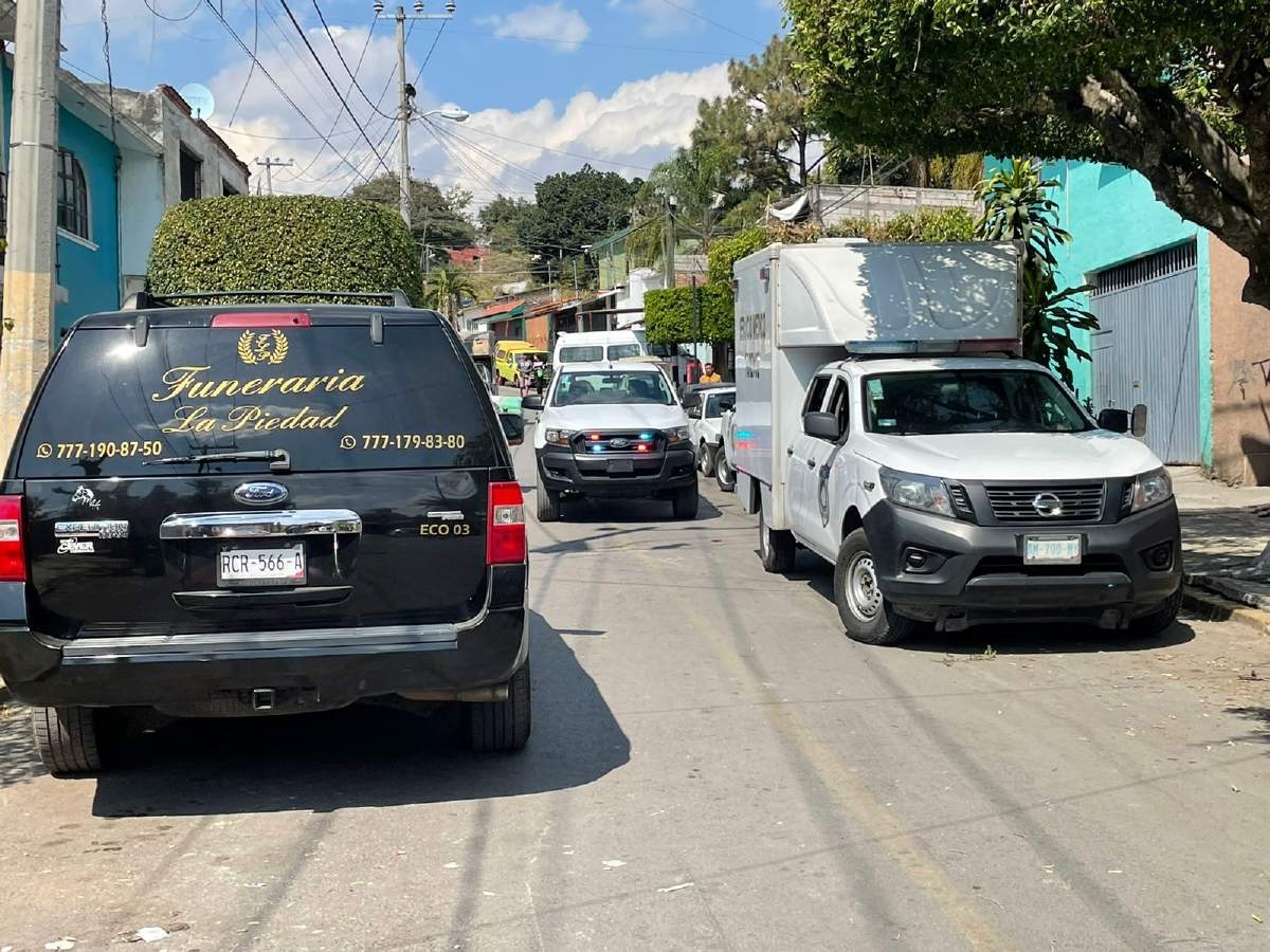 Falleció en el patio de su casa