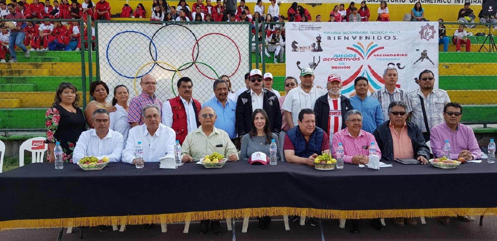 Inauguran los juegos deportivos regionales de secundarias técnicas
