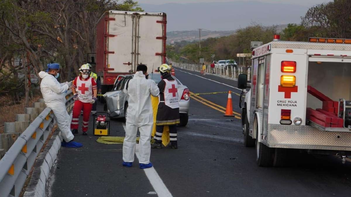 Fallece hombre durante un choque