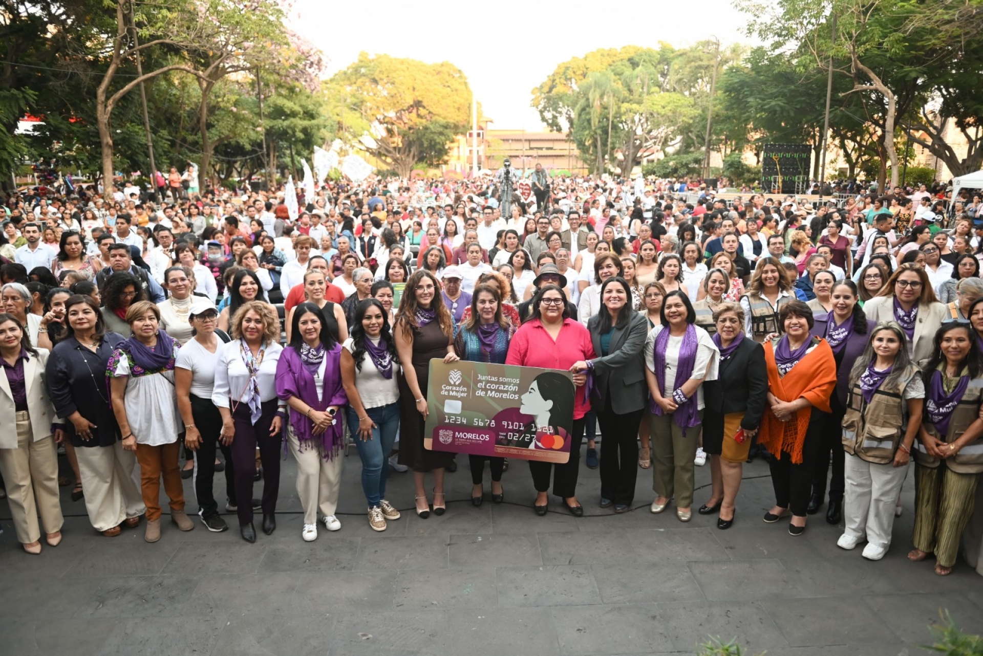 Con programa 'Corazón de Mujer', gobierno de Margarita González Saravia atiende a morelenses de 55 a 59 años