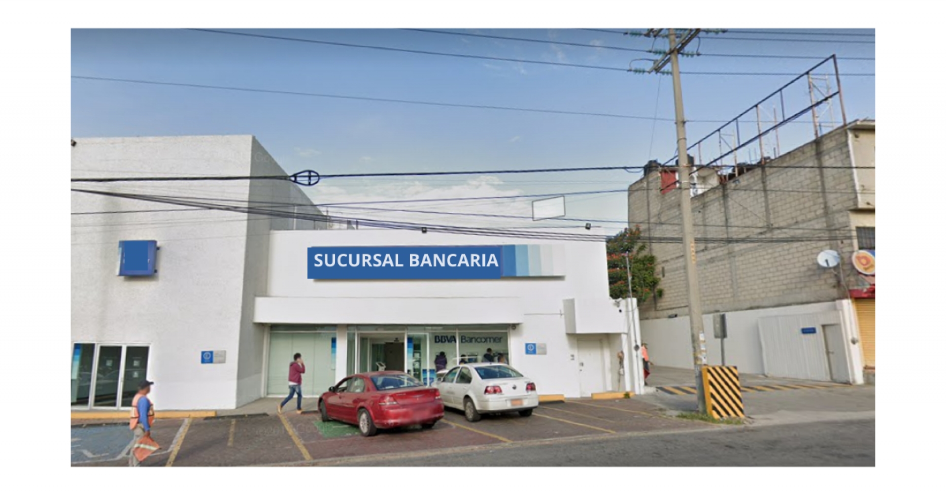 Asaltan a cuentahabientes de un banco en Civac