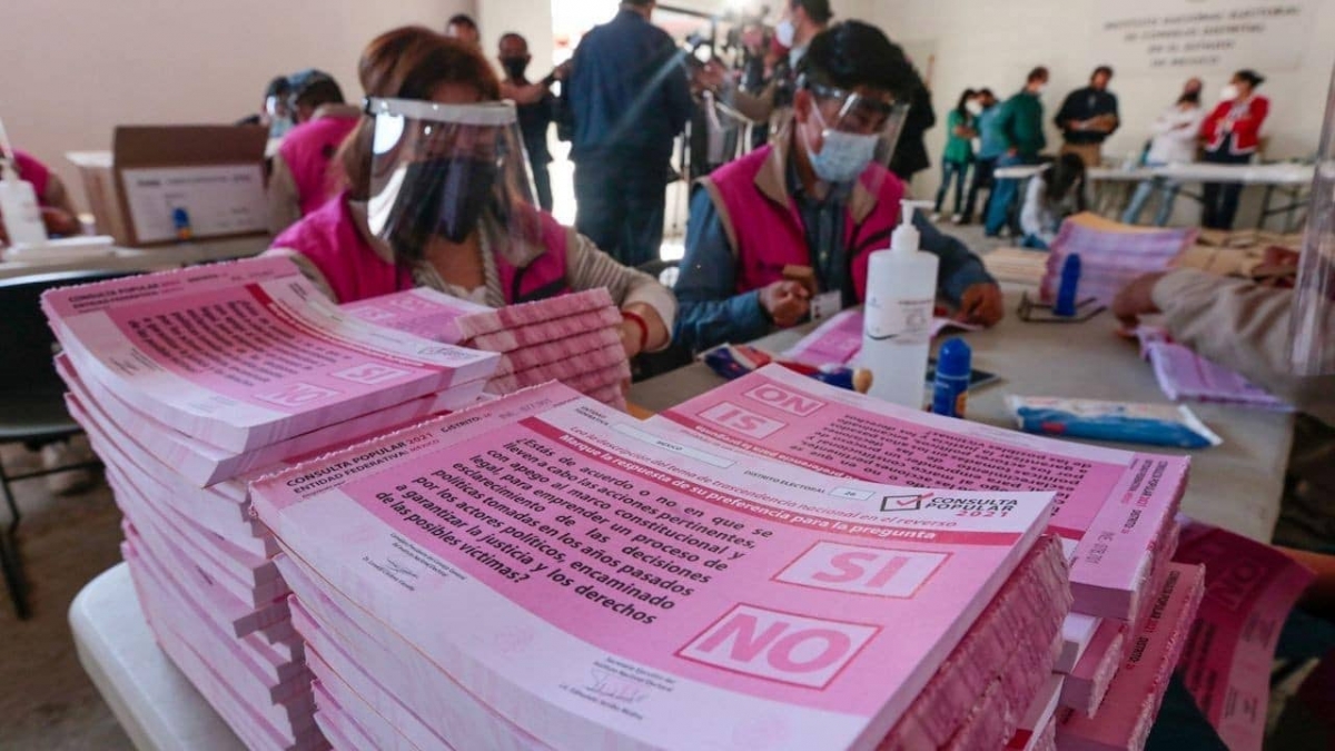 INE aumenta número de mesas receptoras para la Consulta Popular