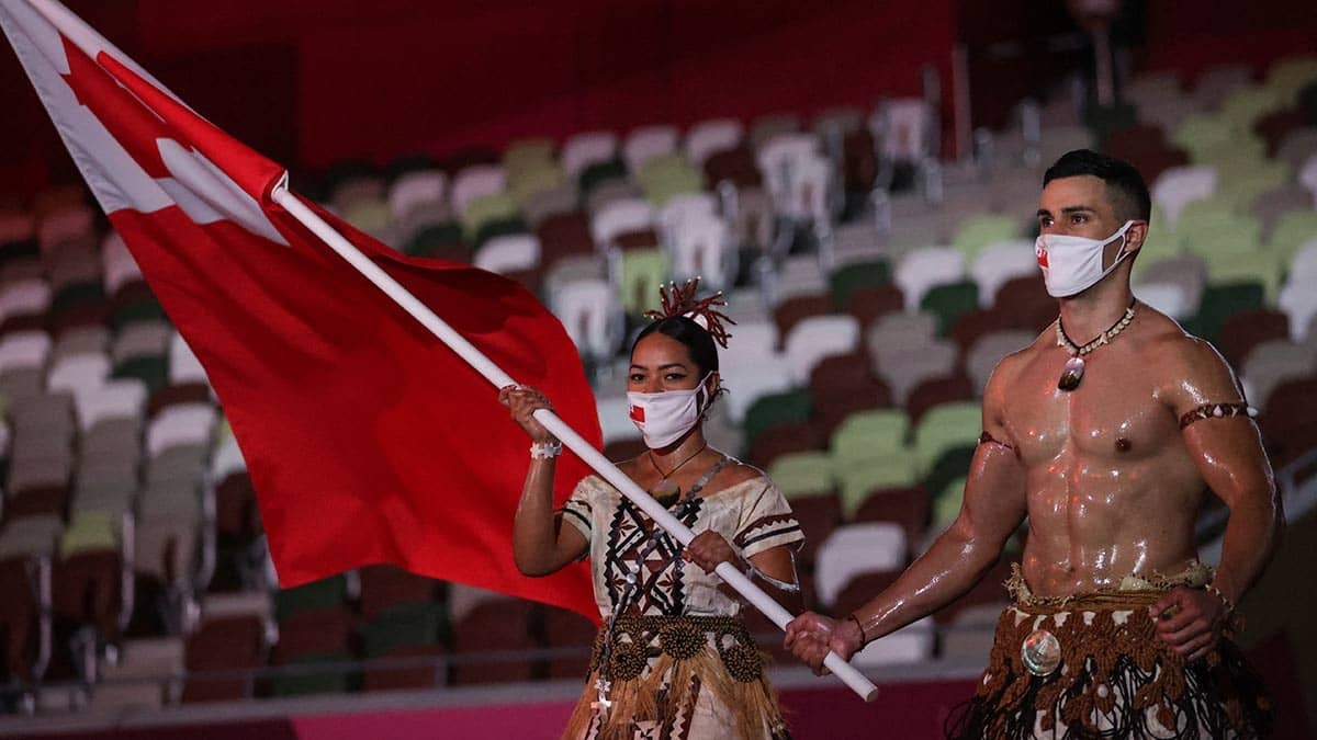 Pita Taufatofua, atleta que robó las cámaras en los Juegos Olímpicos