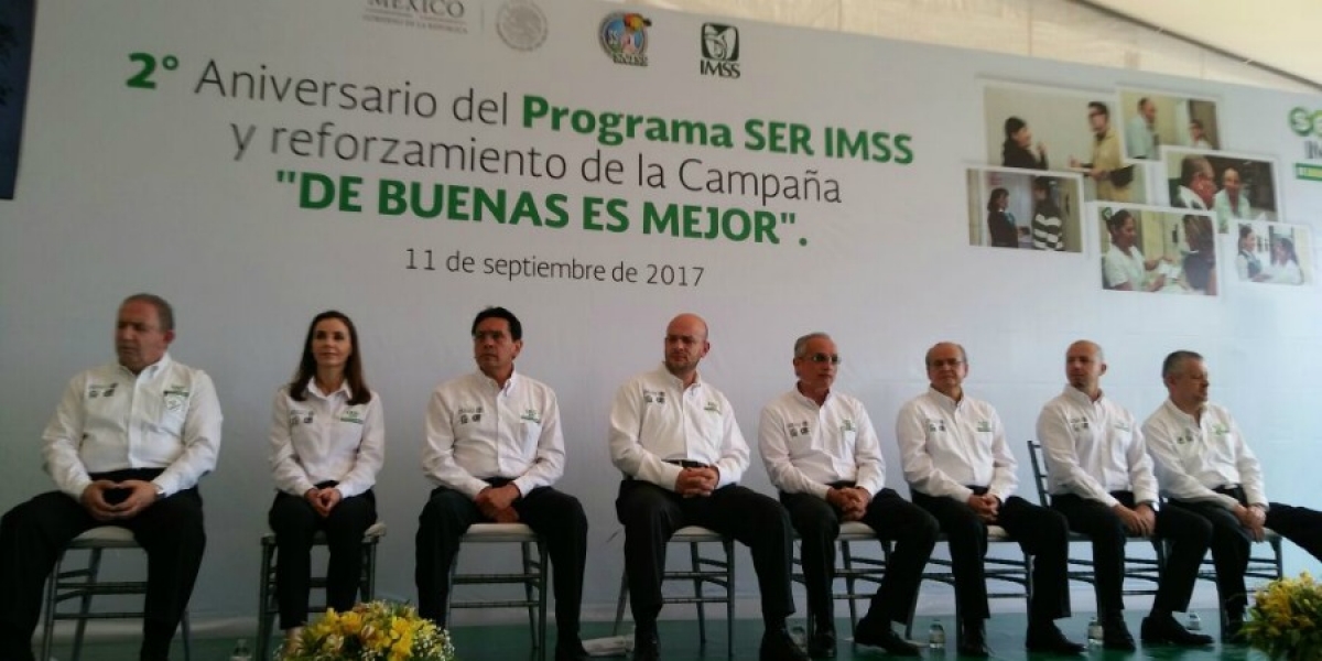 Se lleva a cabo segundo aniversario del programa SER IMSS