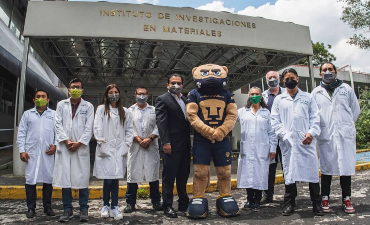 UNAM crea cubrebocas que elimina el COVID-19