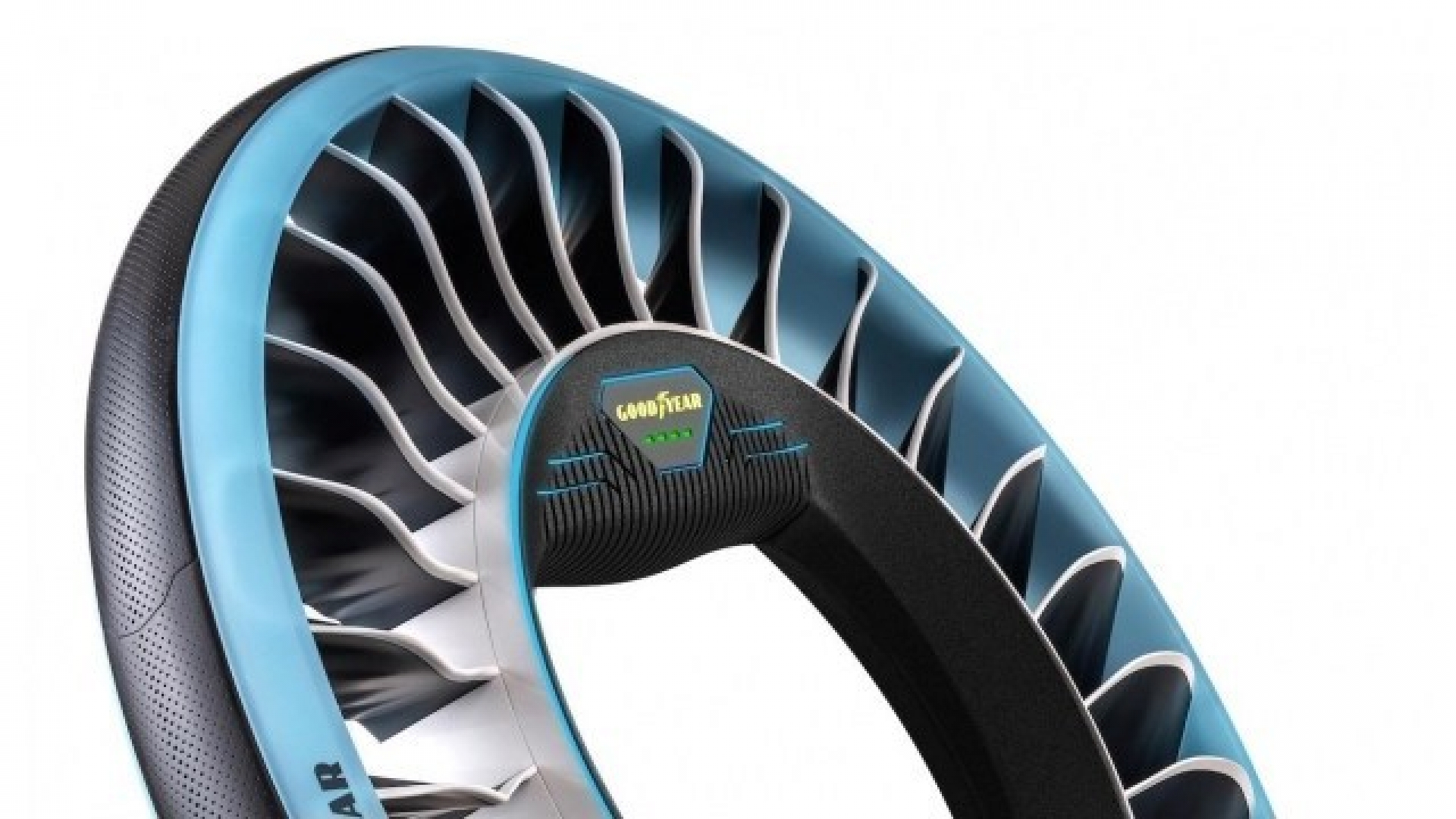 Así es como Goodyear se imagina el futuro de los neumáticos... y es espectacular.