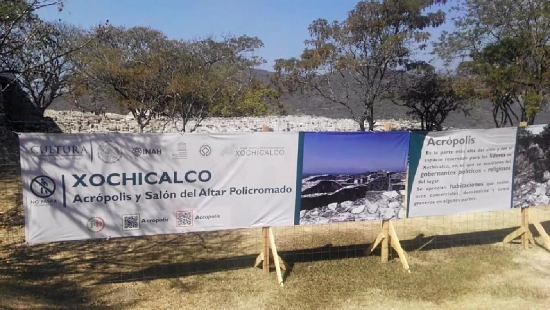 Avanza proyecto para rehabilitar la Zona Arqueológica de Xochicalco