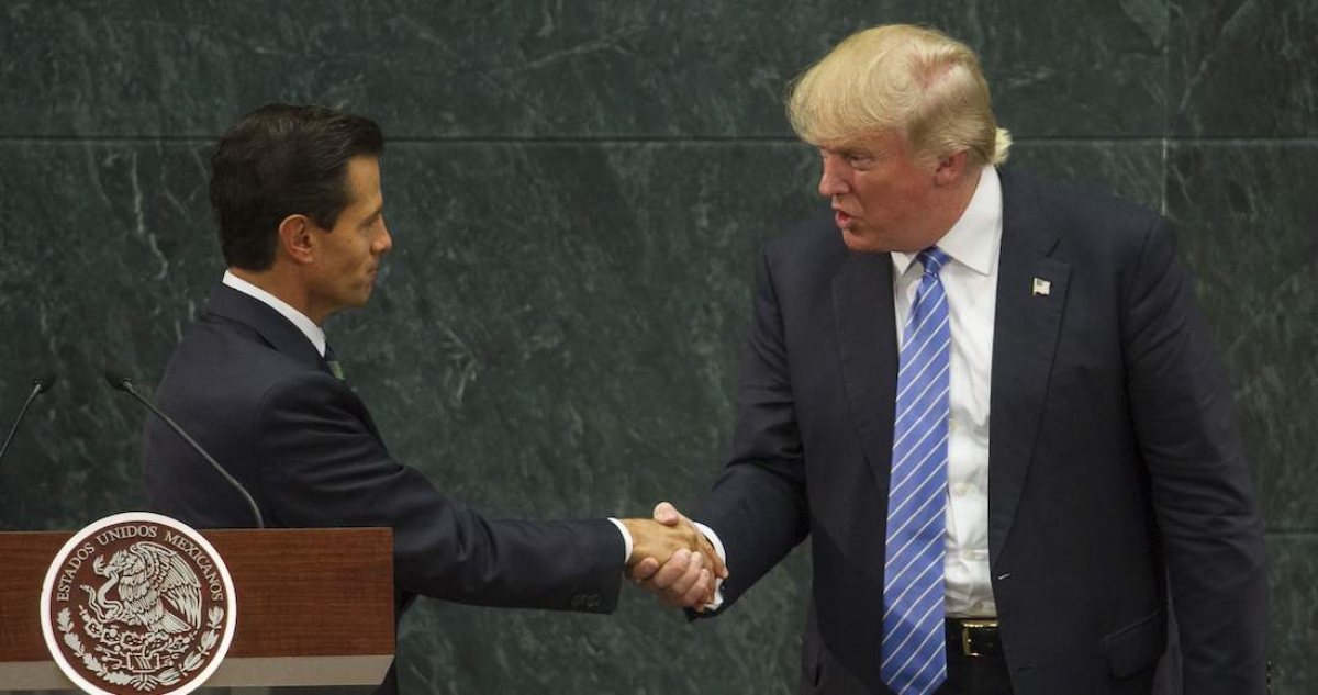Trump acusa a EPN de violar las reglas del encuentro, y amenaza a México: “Veremos quién gana”