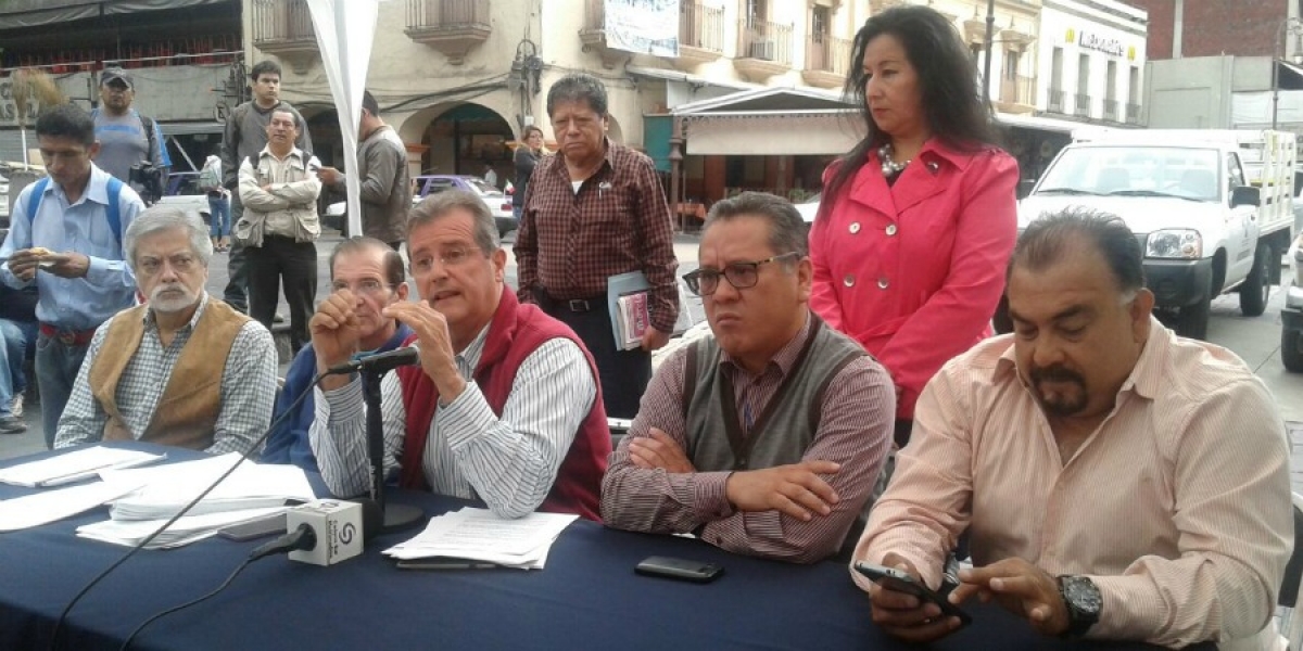 Ofrece CMMC conferencia de prensa sobre costo de obra de remodelación de la Plaza de Armas