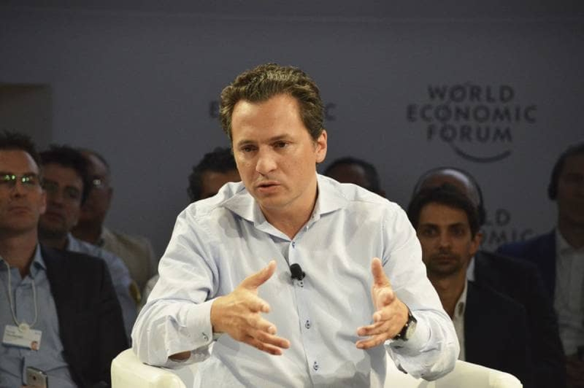 Emilio Lozoya llega a su comparecencia en el Reclusorio Norte