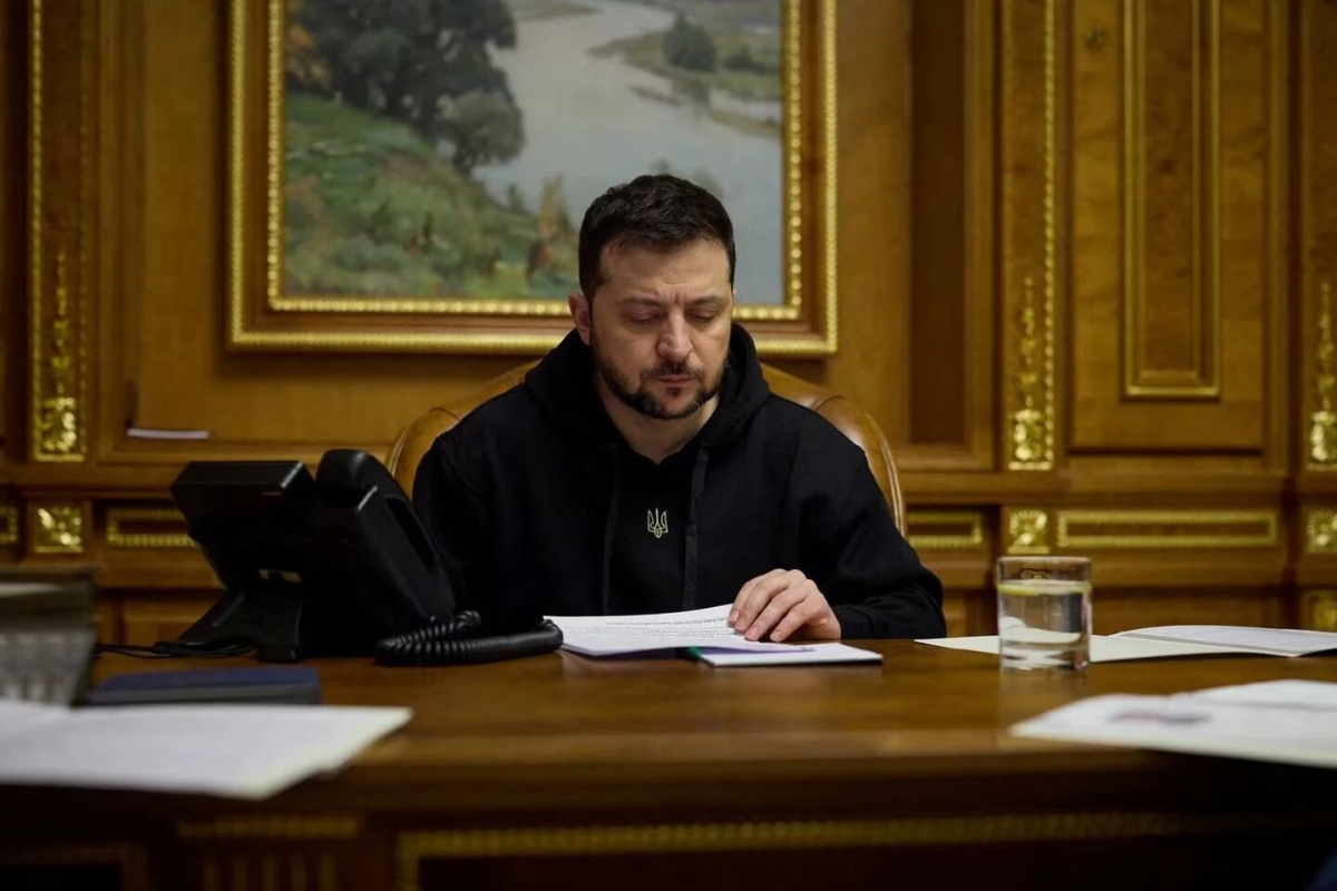 Zelensky afirmó que la situación del frente en Donetsk es 'extremadamente grave'