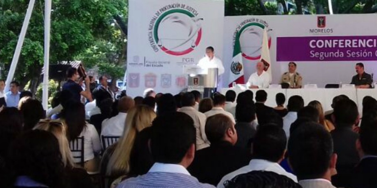 Se lleva a cabo la segunda sesión ordinaria de la Conferencia de Procuración de Justicia de la Zona Centro, en Morelos