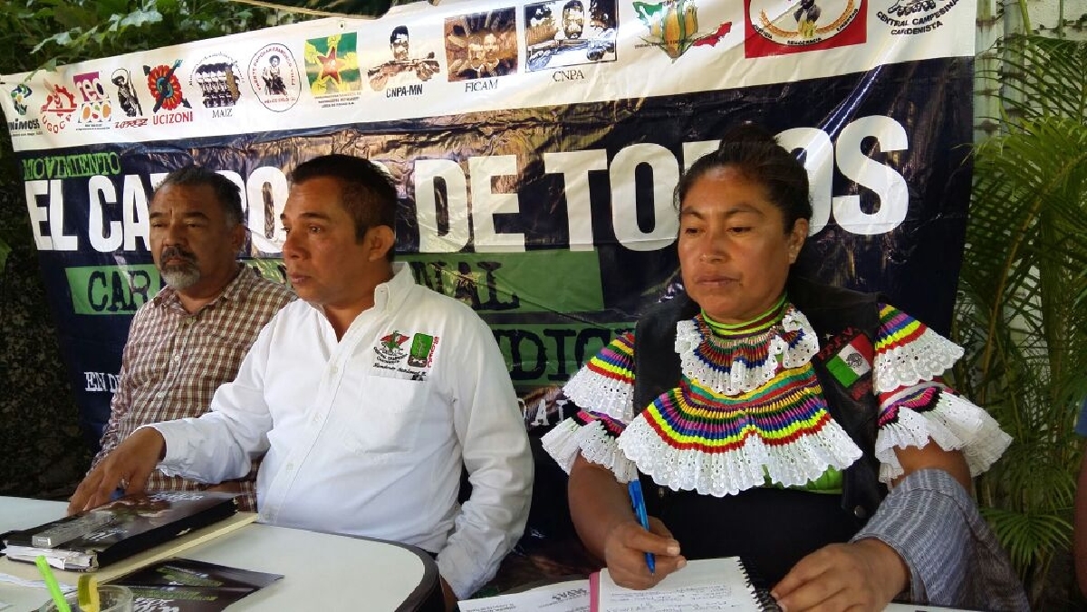 Anuncian en la zona sur la Caravana Nacional Cardenista e Indígena a la Ciudad de México
