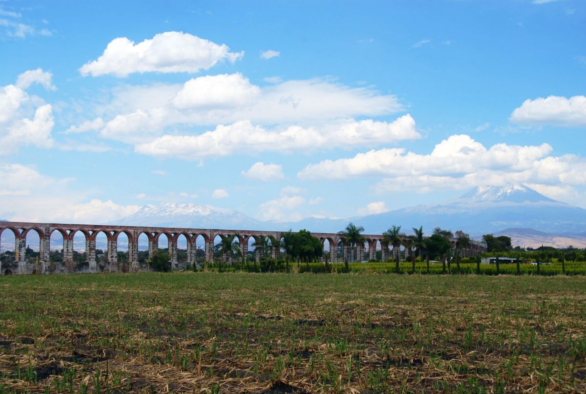 Acueductos de las haciendas morelenses