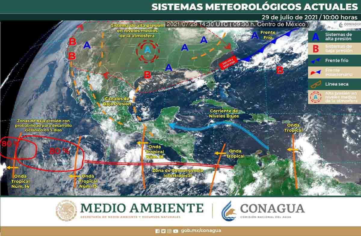 Tendrá tiempo variable Morelos para este fin de semana