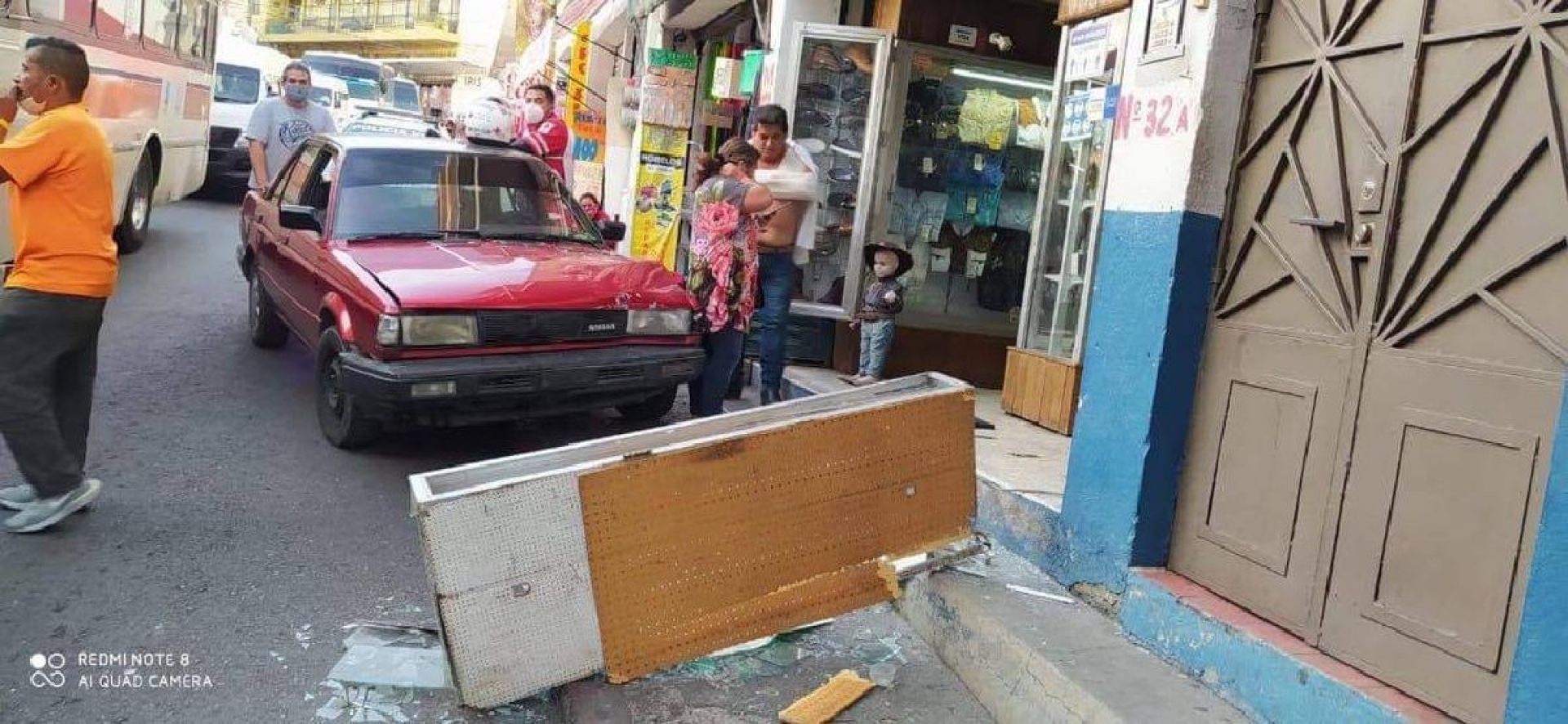 Chocó su auto al sufrir un preinfarto