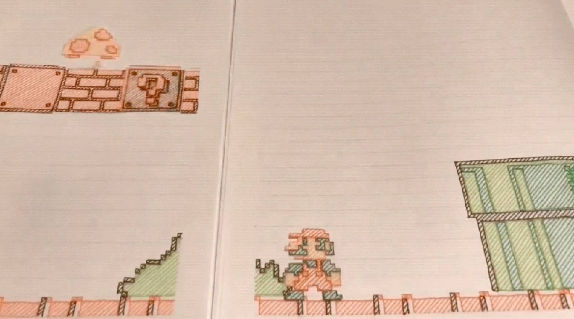 Alguien ha dibujado a mano el primer Super Mario y es el mejor video en stop motion que podrás ver hoy