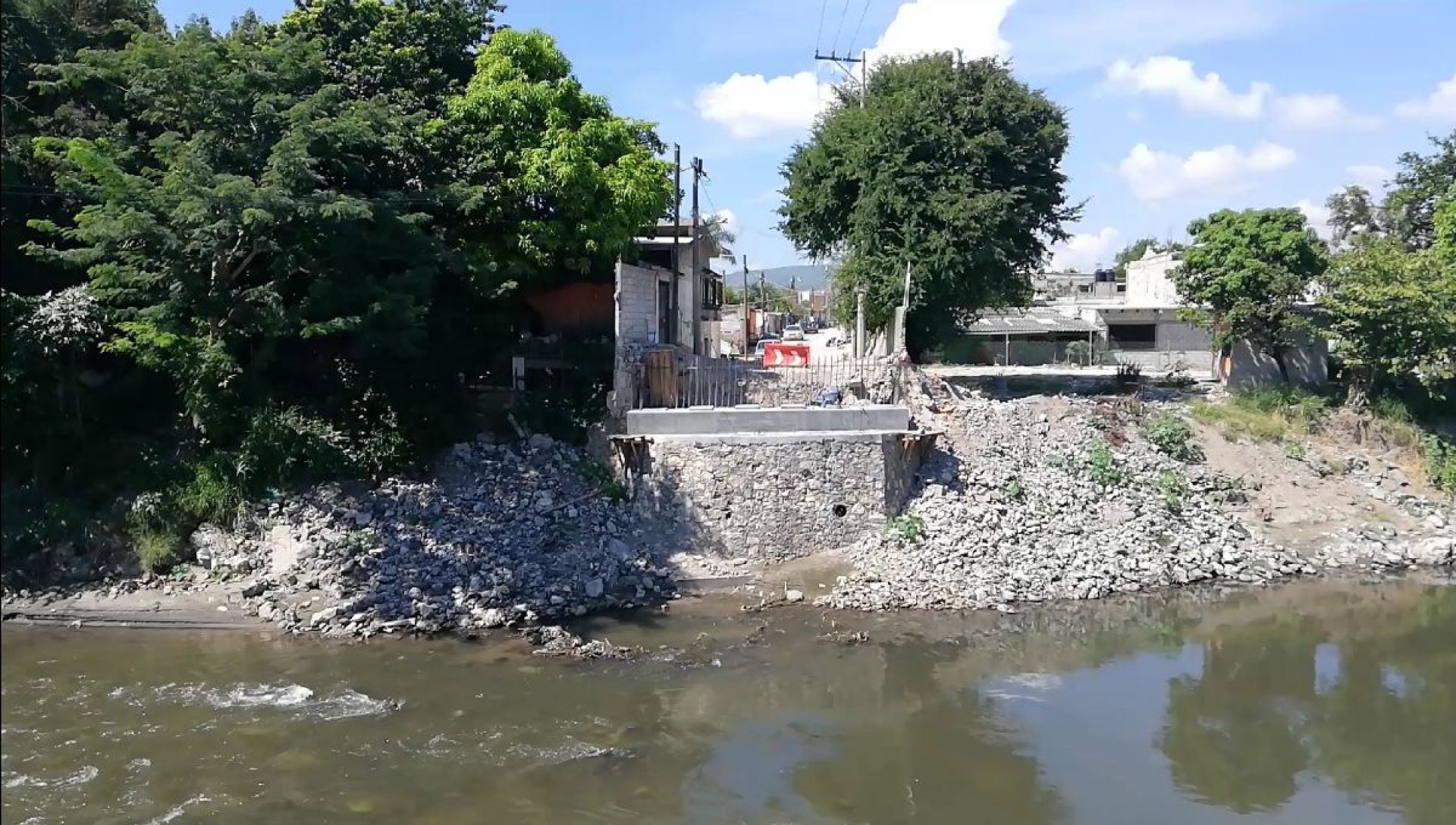 Reinician la reconstrucción del puente de "Los Suspiros" de Jojutla