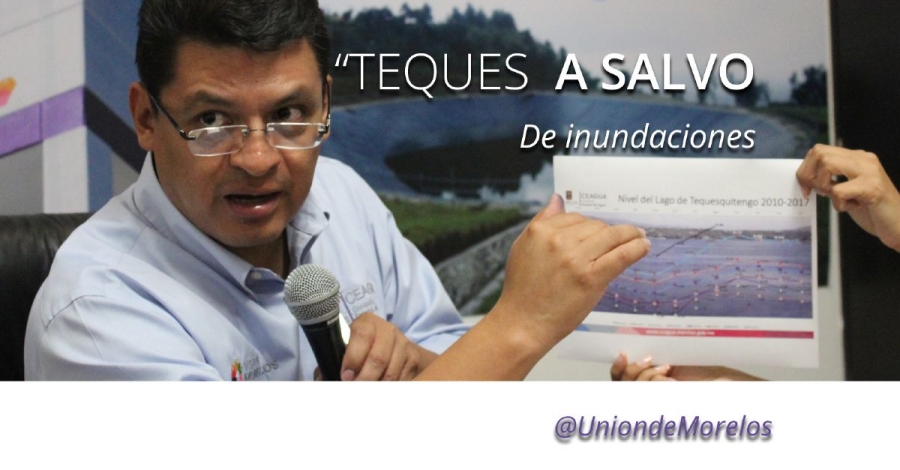 Descartadas, inundaciones en Tequesquitengo