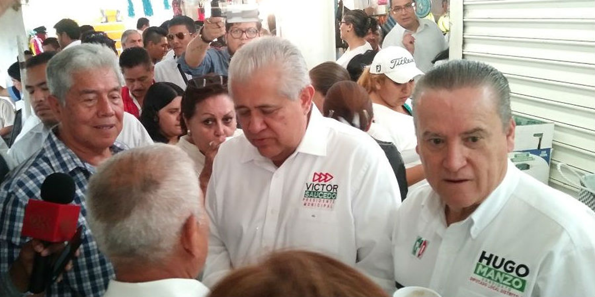 Candidato del PRI a la alcaldía de Cuernavaca inicia campaña en el mercado de La Carolina