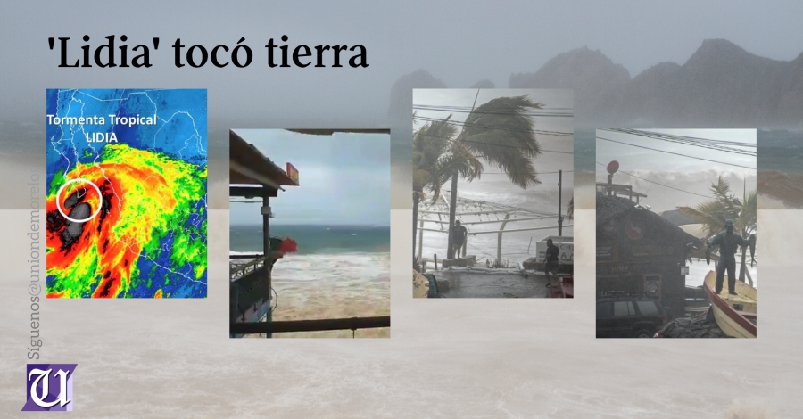 Tormenta 'Lidia' deja al menos 4 muertos en Los Cabos