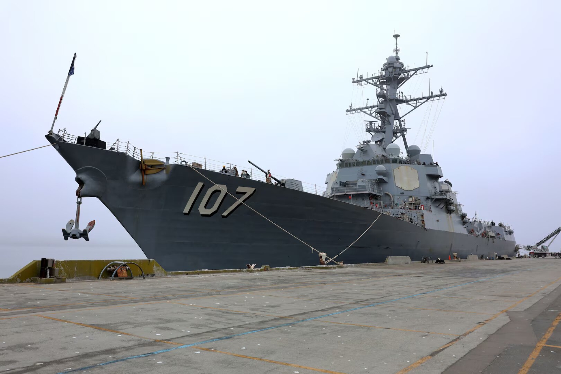 Estados Unidos despliega el USS Gravely en el Golfo para reforzar la seguridad