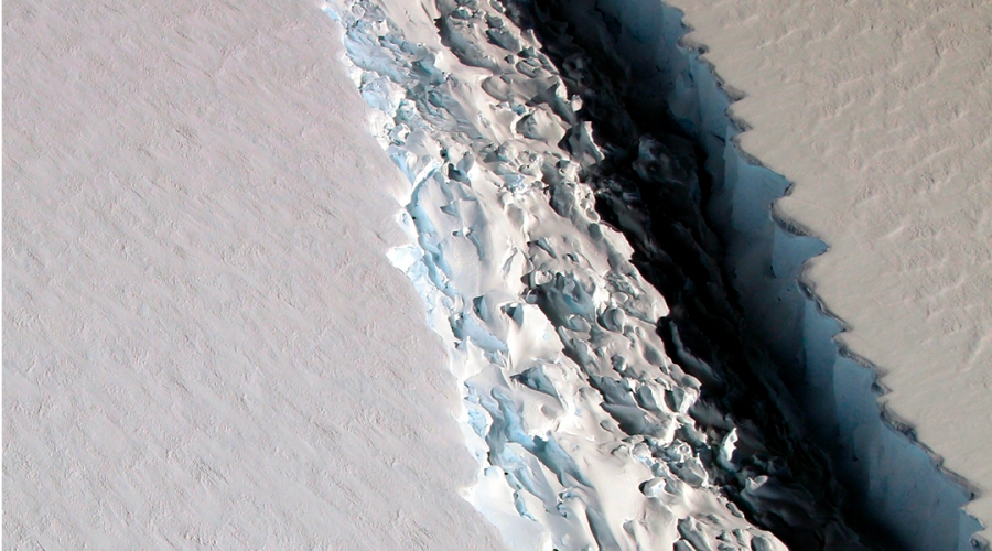 Un enorme iceberg 4 veces más grande que la CDMX se desprende en la Antártida