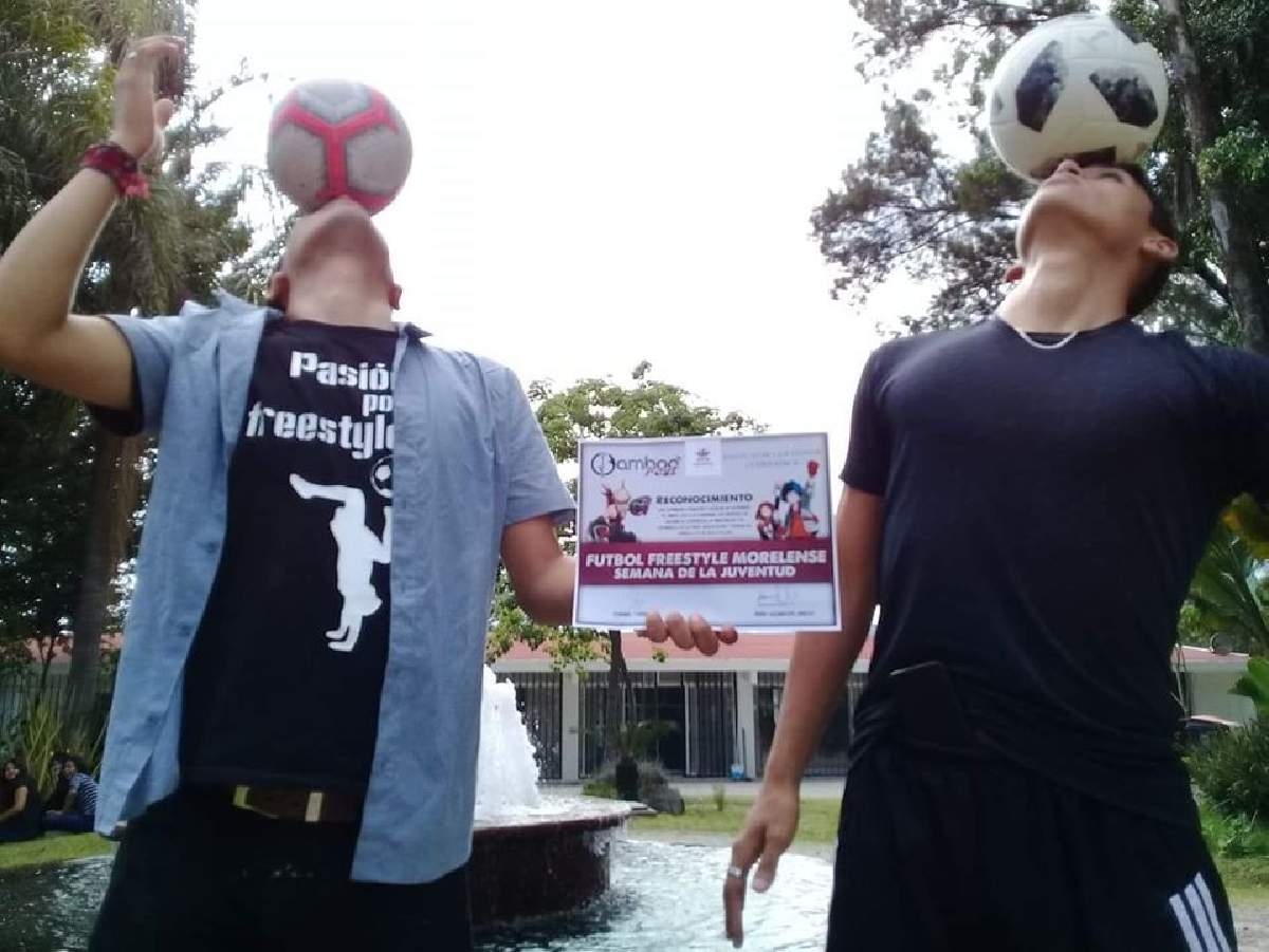 Quieren captar más adeptos para el Football Freestyle