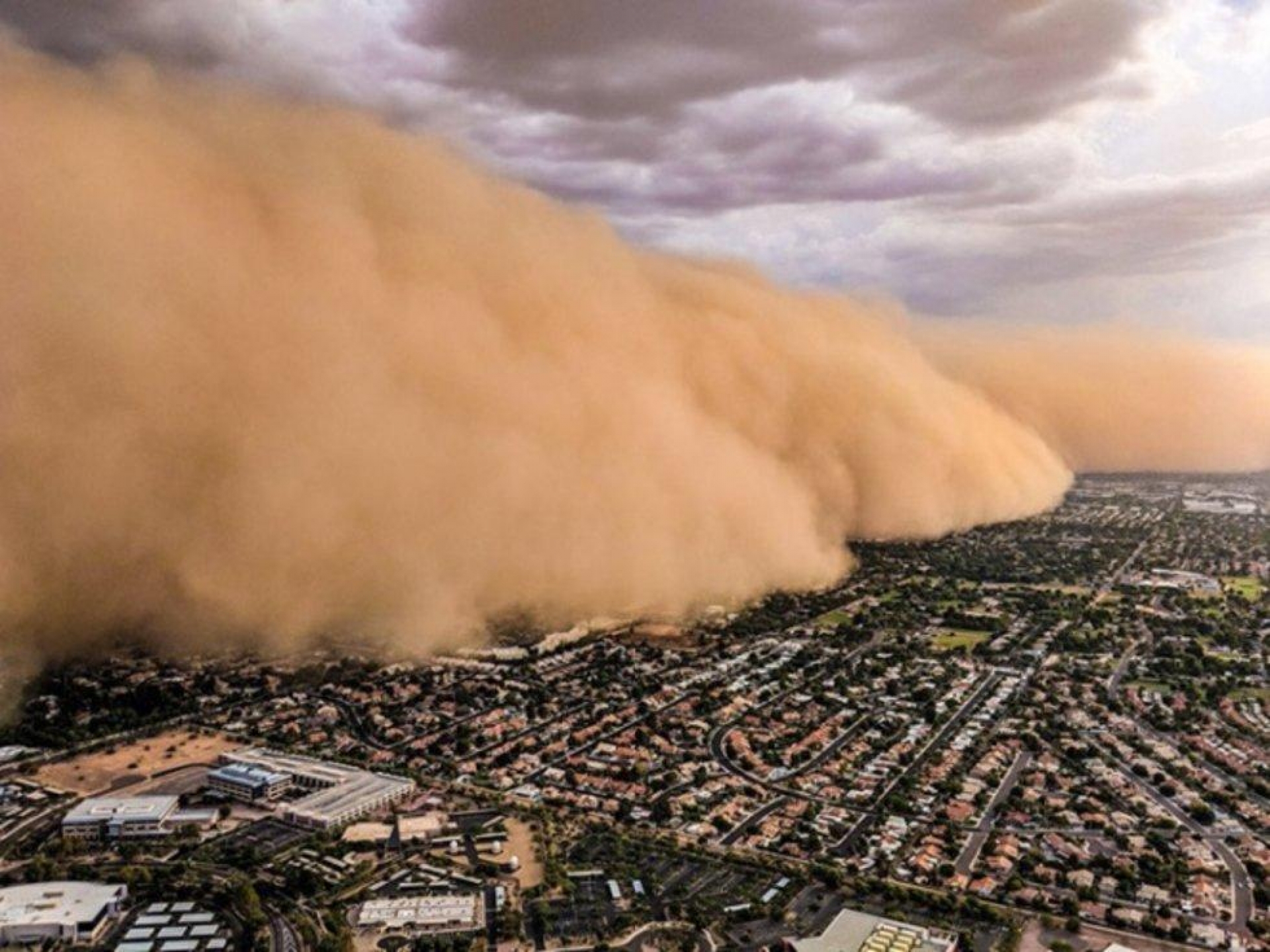 VIDEO: ¡De película!, tormenta de arena se "traga" a Phoenix, Arizona