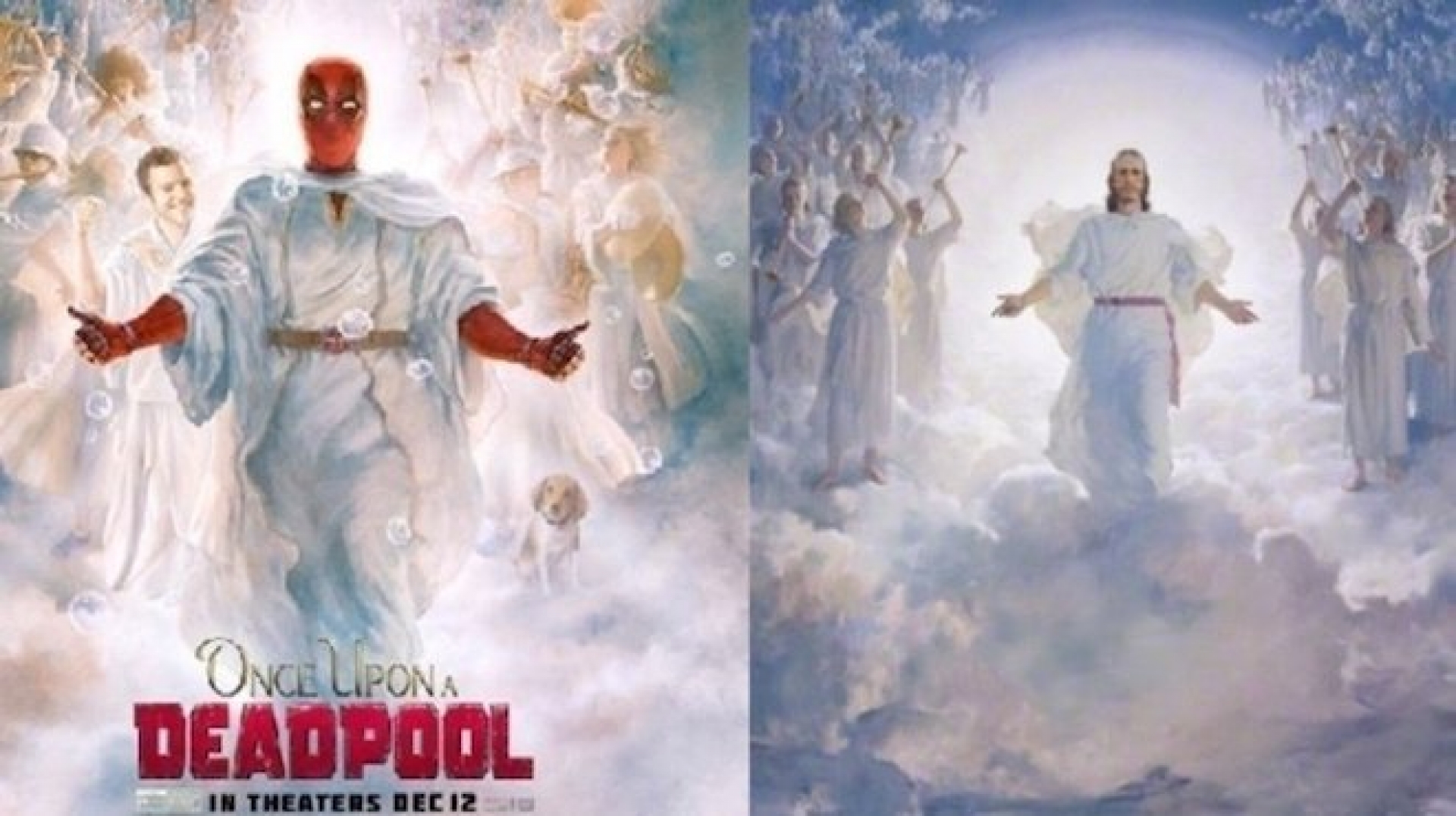 Exigen quitar de los cines posters de nueva película de Deadpool por burlas a la Iglesia
