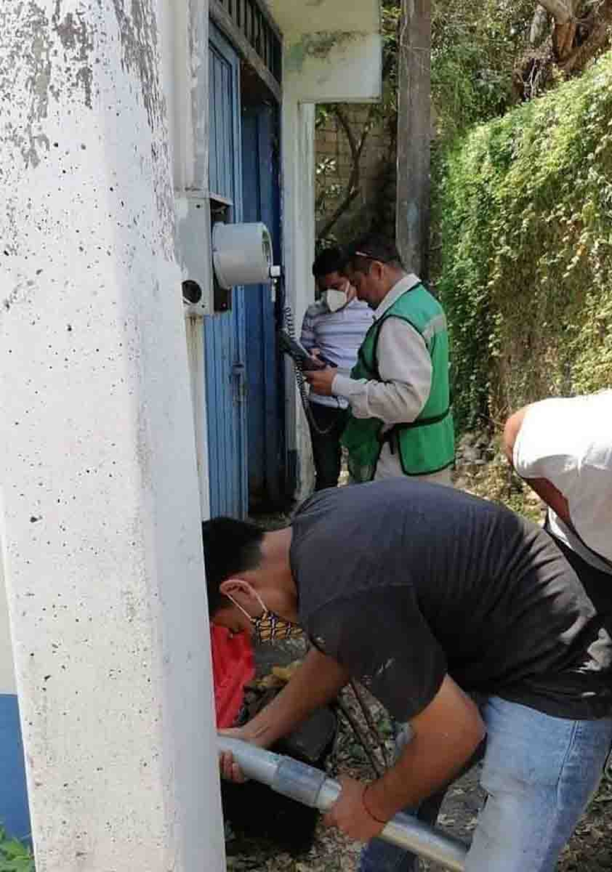Roban cable y tubería en pozo de agua de Puente de Ixtla